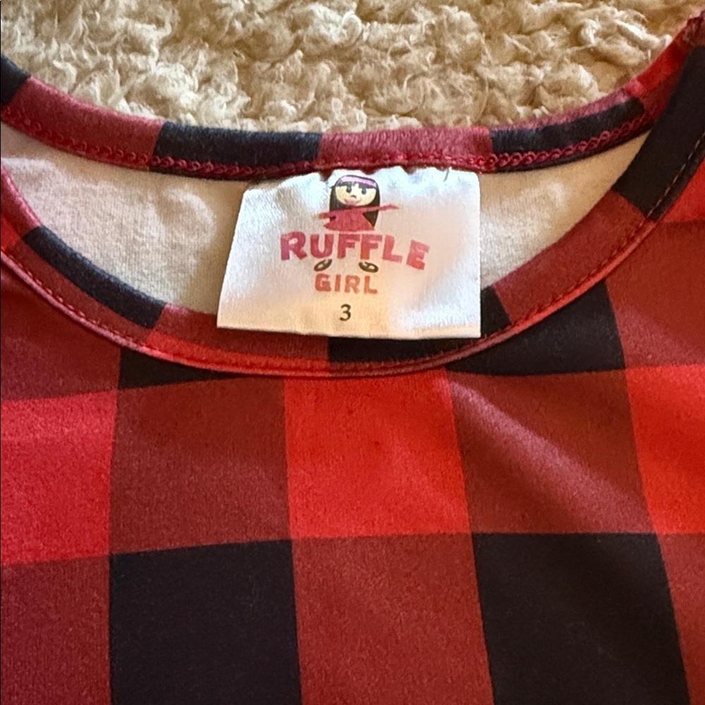 Toddler Ruffle Girl Two Piece Set - Picture 3 of 3